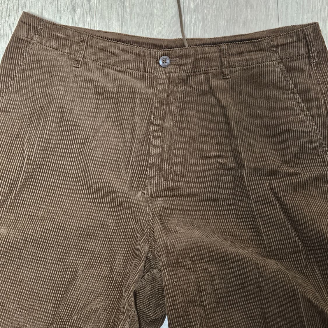 무신사 스탠다드 코듀로이 파라슈트 팬츠 브라운 36 상품이미지7