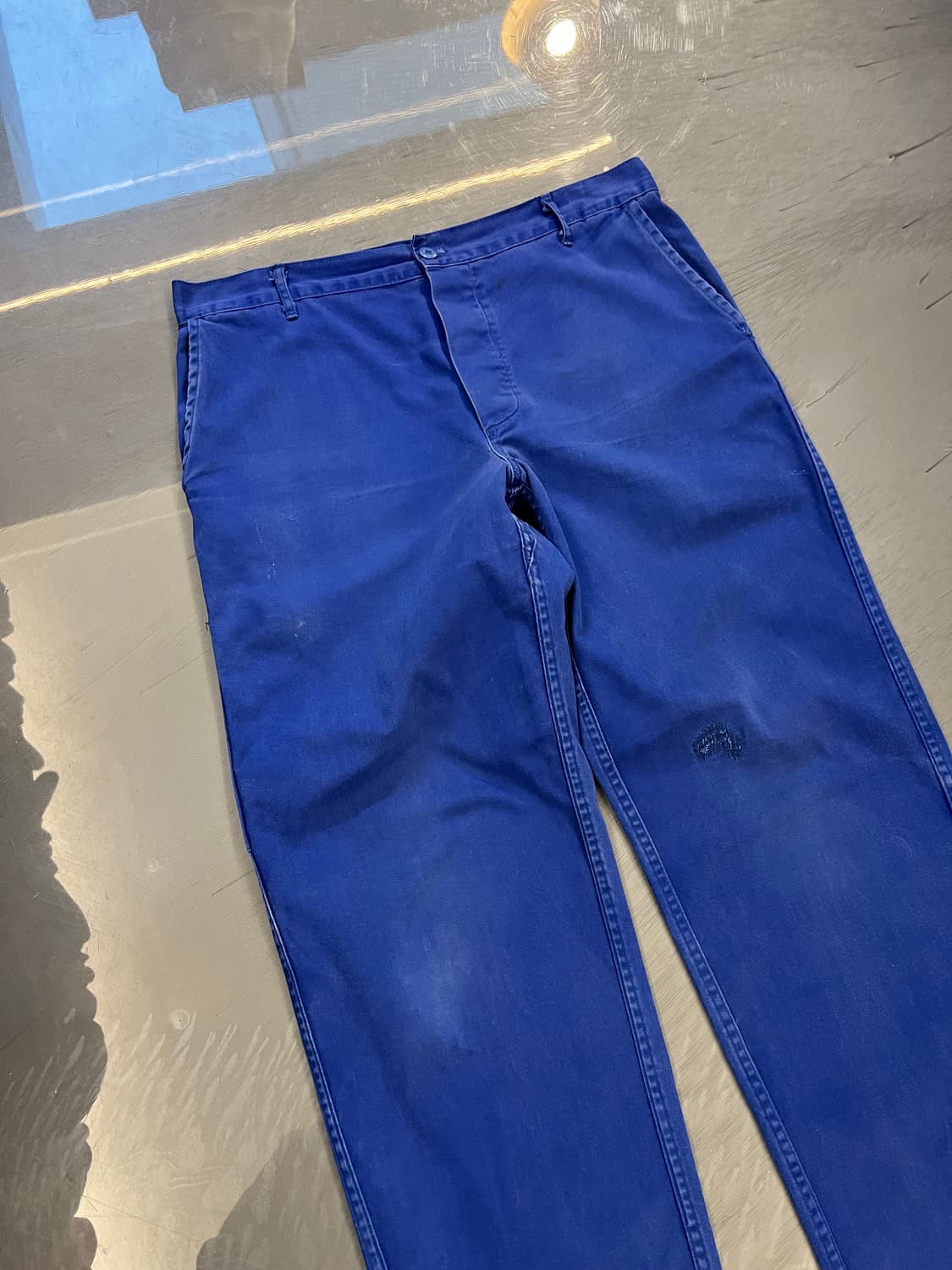 OLD VINTAGE GISS FADED BLUE 프렌치워크팬츠 상품이미지10