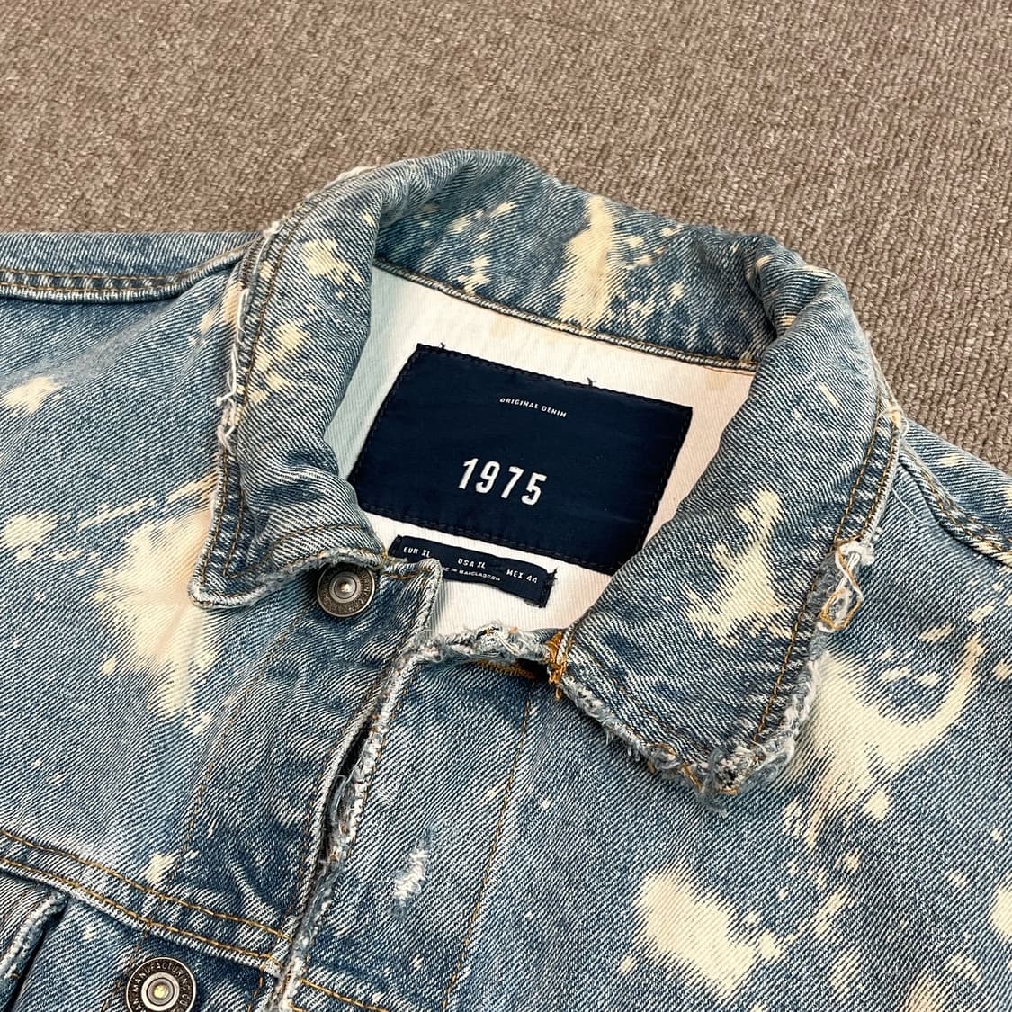 자라 빈티지 디스 데님 자켓 상품이미지3
