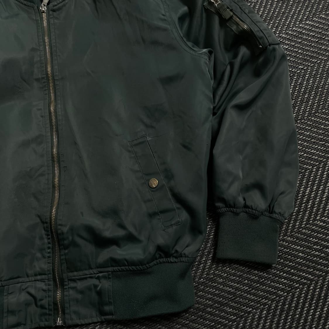 Kyung Shin MA-1 항공 점퍼 카키y 4552 상품이미지5