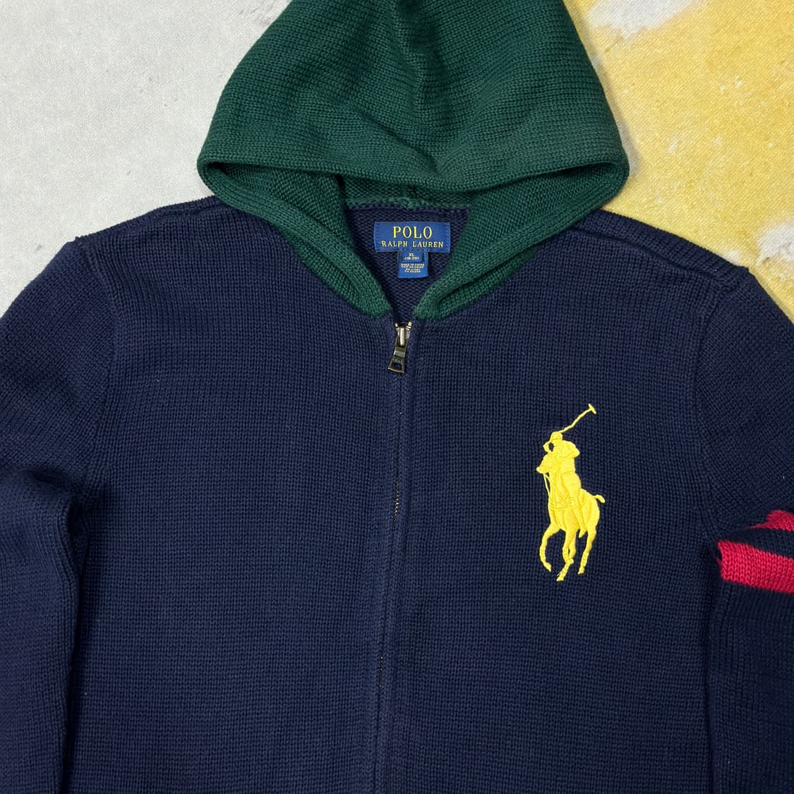 폴로랄프로렌 후드집업니트  상품이미지2