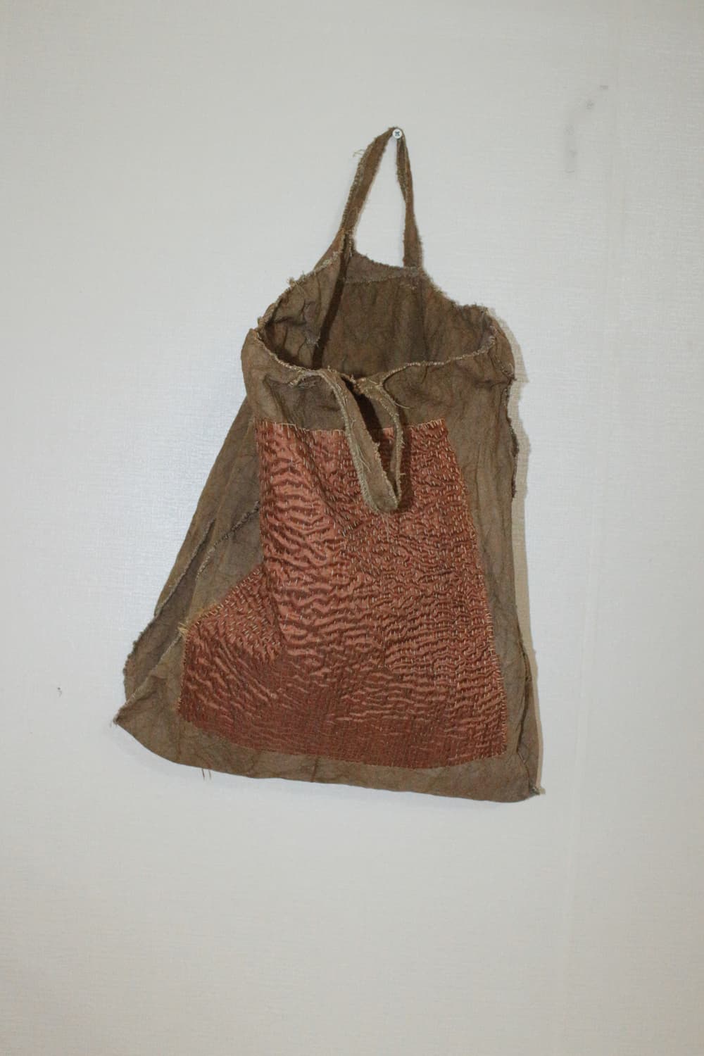 명주 손바느질 가방 상품이미지1