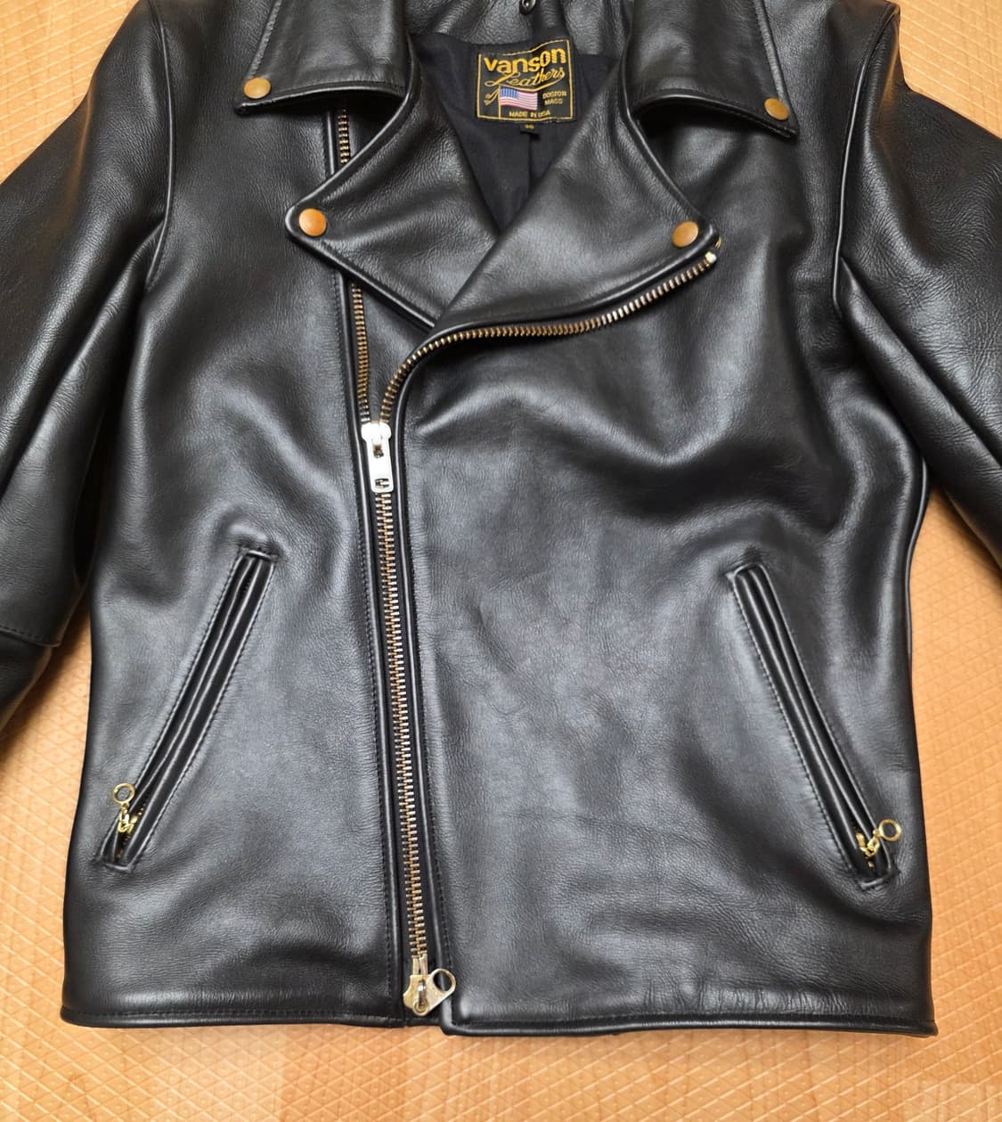 Vanson c2 일본 별주 가죽자켓 (36) 상품이미지4