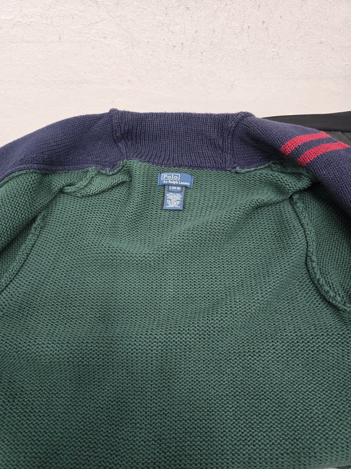 폴로랄프로렌 숄카라 니트 가디건 상품이미지3