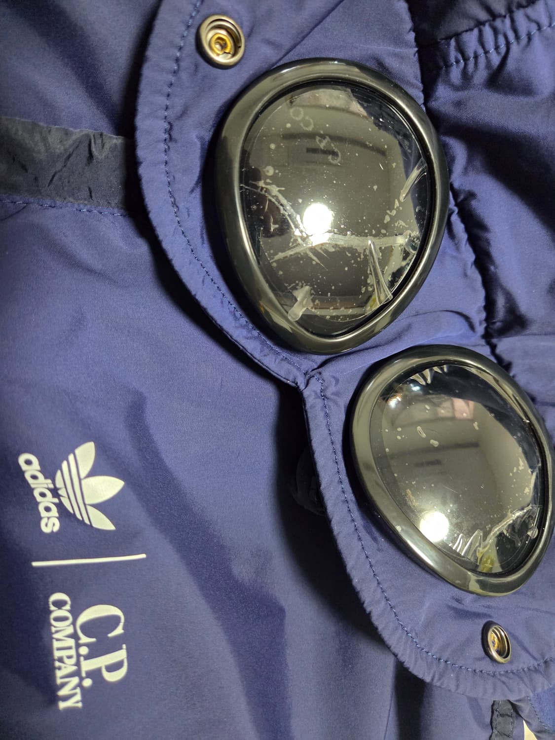 씨피컴퍼니 X 아디다스 나일론 고글후드 트랙탑 상품이미지7