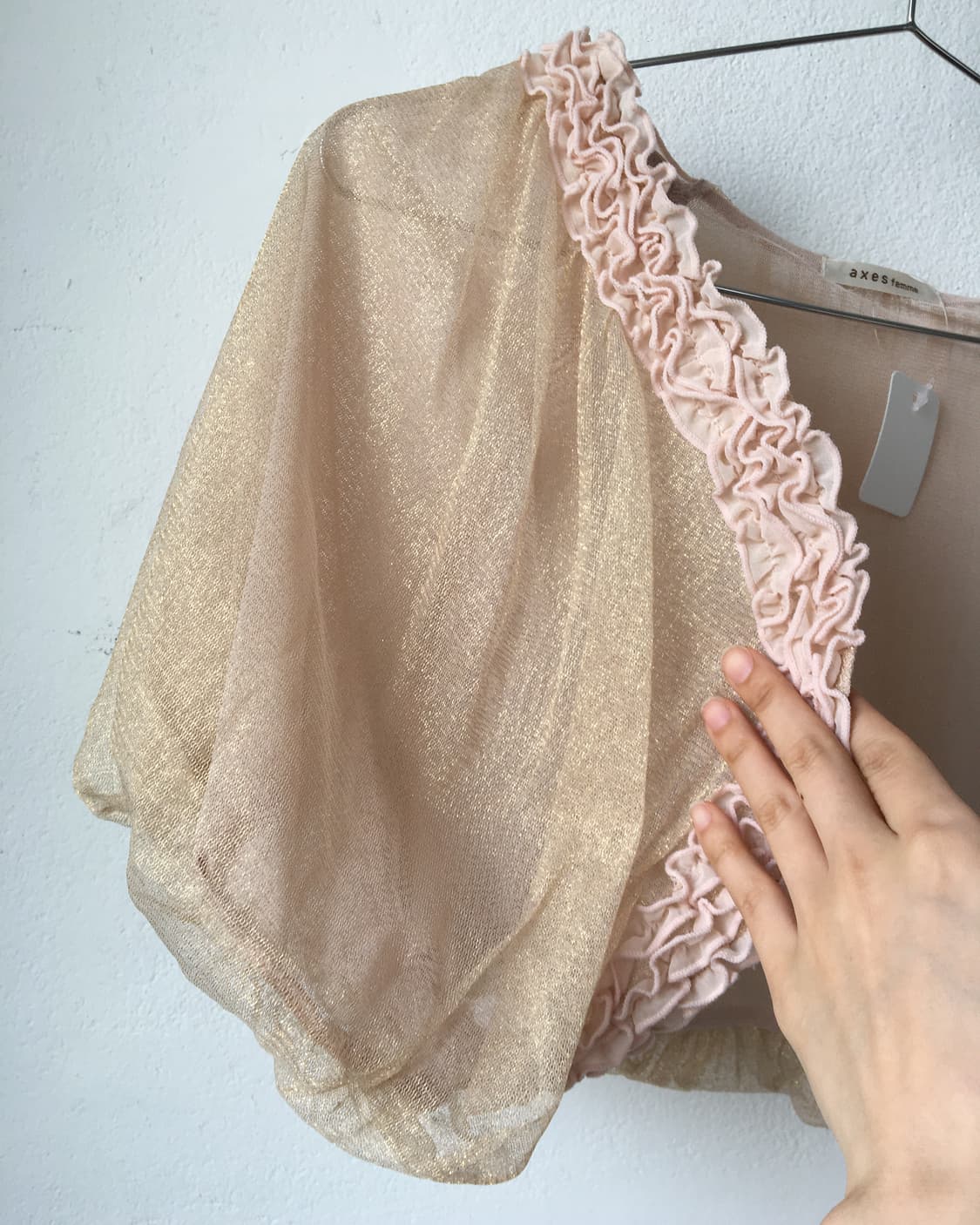 Axes femme frill lace bolero 상품이미지4