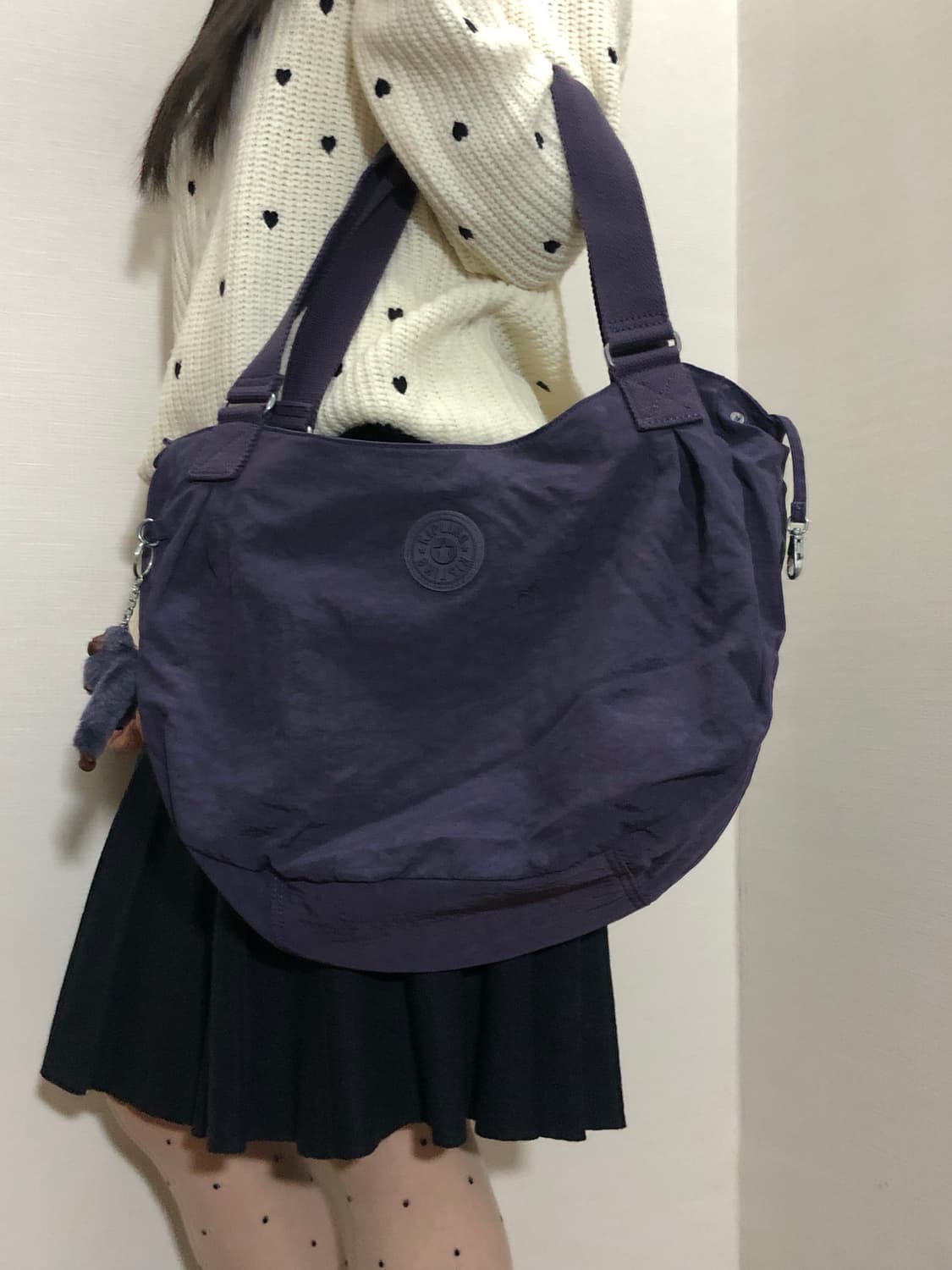 빈티지 키플링 퍼플 숄더백 상품이미지6