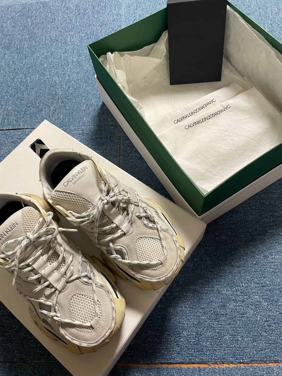 캘빈클라인 x 라프시몬스 스트라이크 205w39nyc 화이트 (41) 상품이미지1