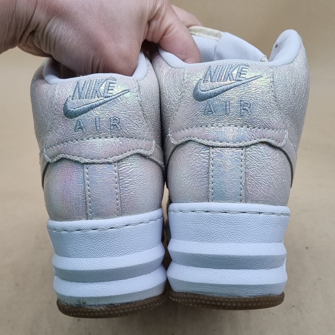 나이키 루나 포스1 남성키높이하이탑275 굽7 상품이미지4