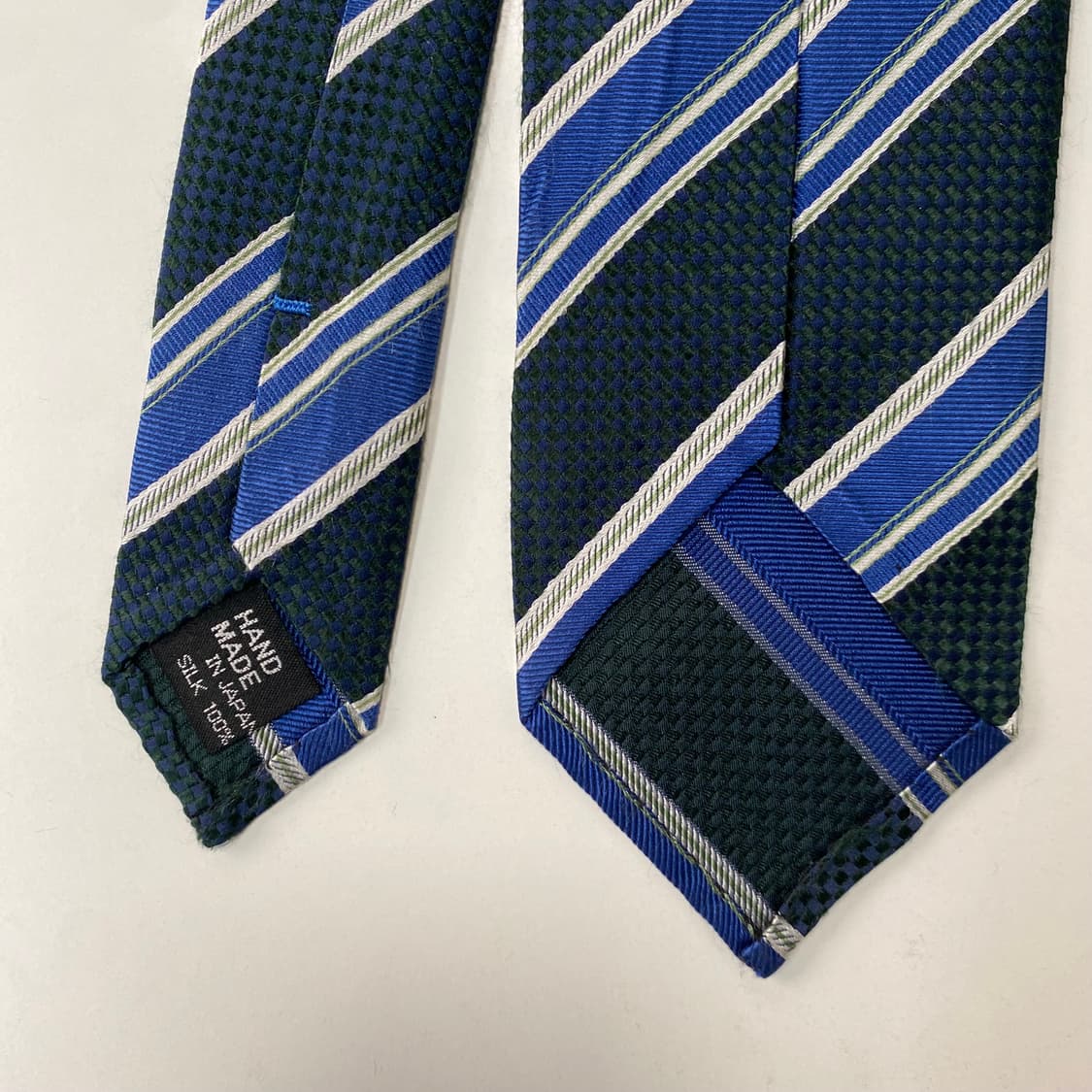 빔즈에프(BEAMS F) 블랙 정품 명품넥타이 7.6cm 상품이미지5