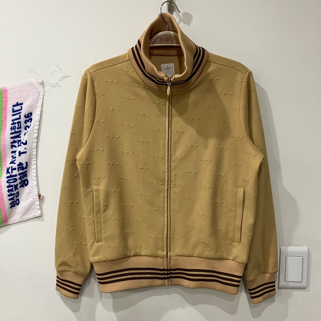 14 아디다스 로고 져지 초코 브라운 상품이미지1