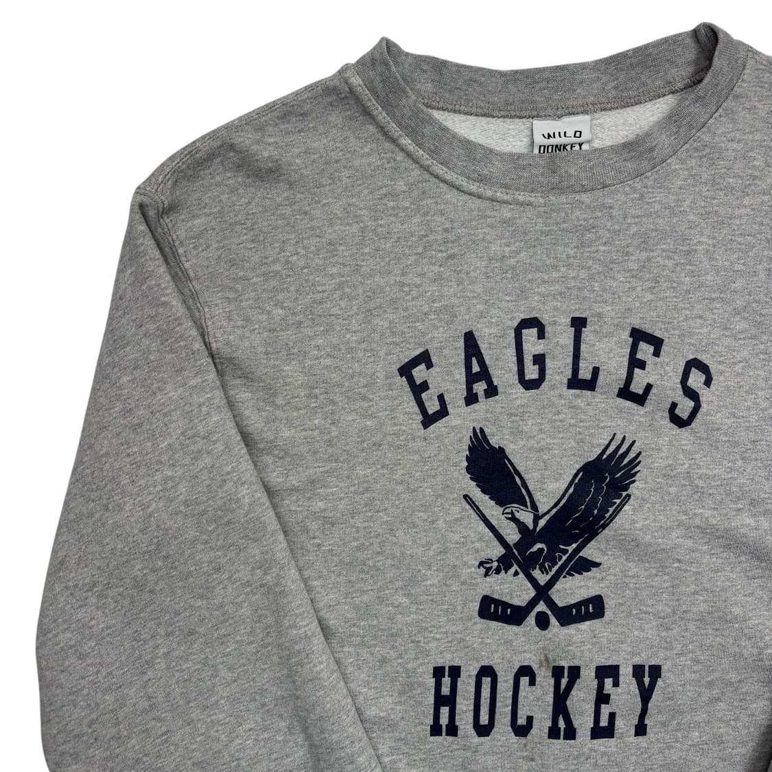와일드동키 이글스 프린팅 그레이 스웻셔츠 L 상품이미지2