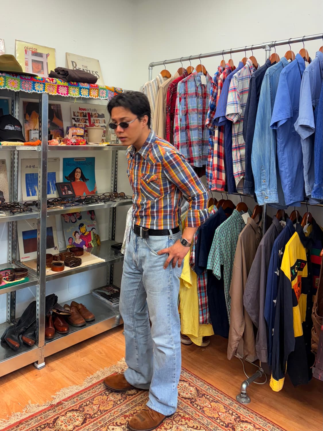 Levis wetern shirt 상품이미지3