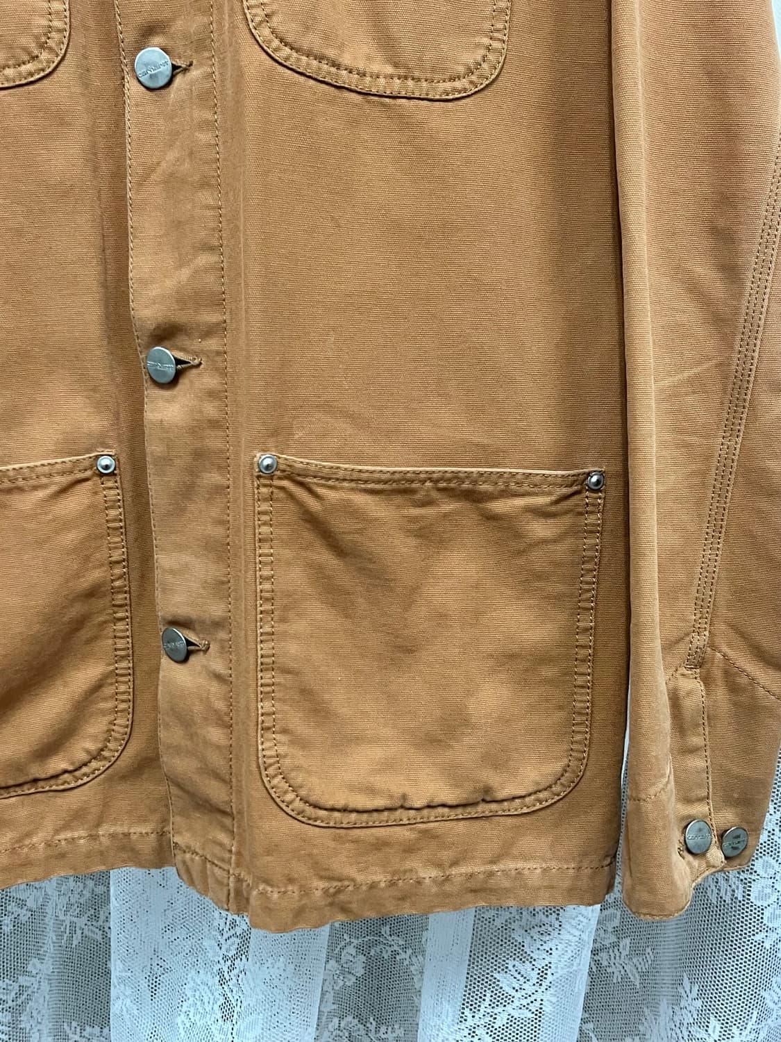 L) 칼하트 미시간 코트 자켓 브라운 상품이미지6