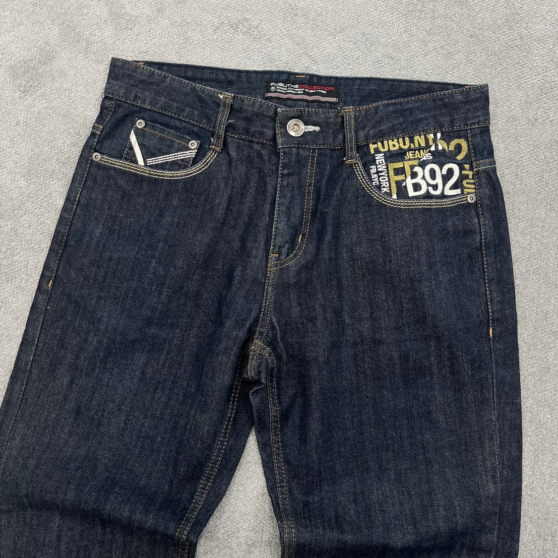 후부 올드스쿨 힙합 데님팬츠 상품이미지3