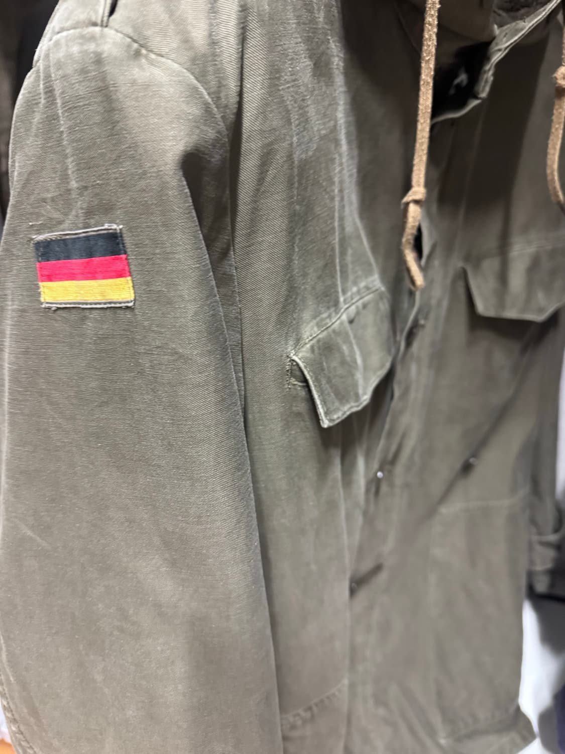 80s 독일군 밀리터리 파카 상품이미지4
