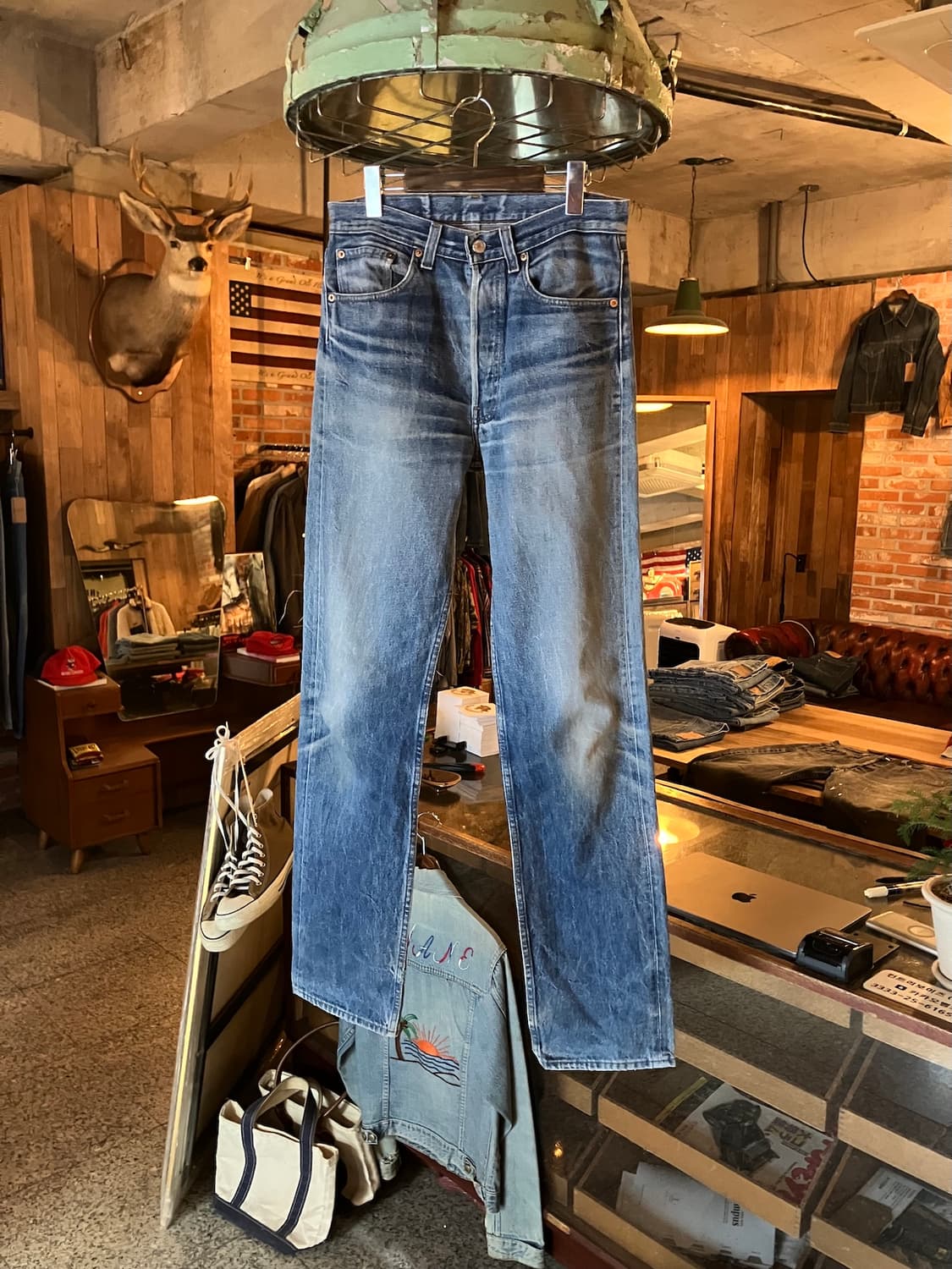 90s USA 빈티지 리바이스 501 데님 팬츠 상품이미지1