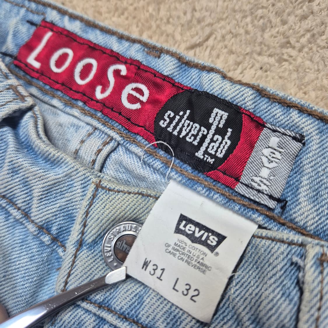 리바이스 실버탭 미제 90s 상품이미지6