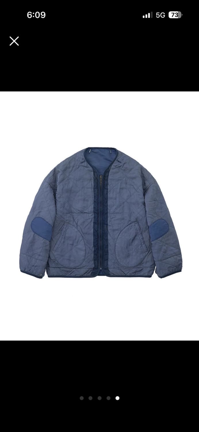 23ss비즈빔 Visvim Iris Liner JKT 블루 사이즈 4 상품이미지5