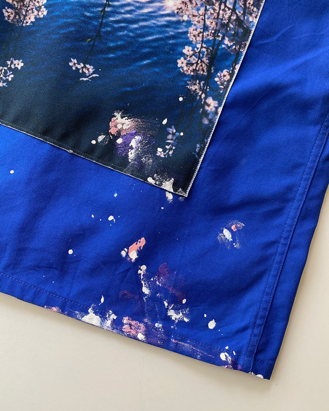 필름 포토그래피 페인팅 프렌치 워크자켓 (수양벚꽃) 상품이미지10