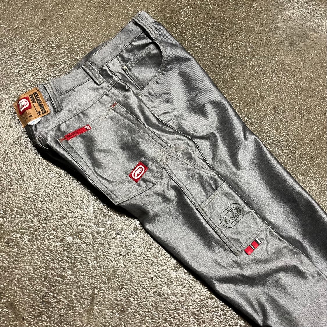 90s 에코 올드스쿨 실버 데님 팬츠 (30“) 상품이미지4