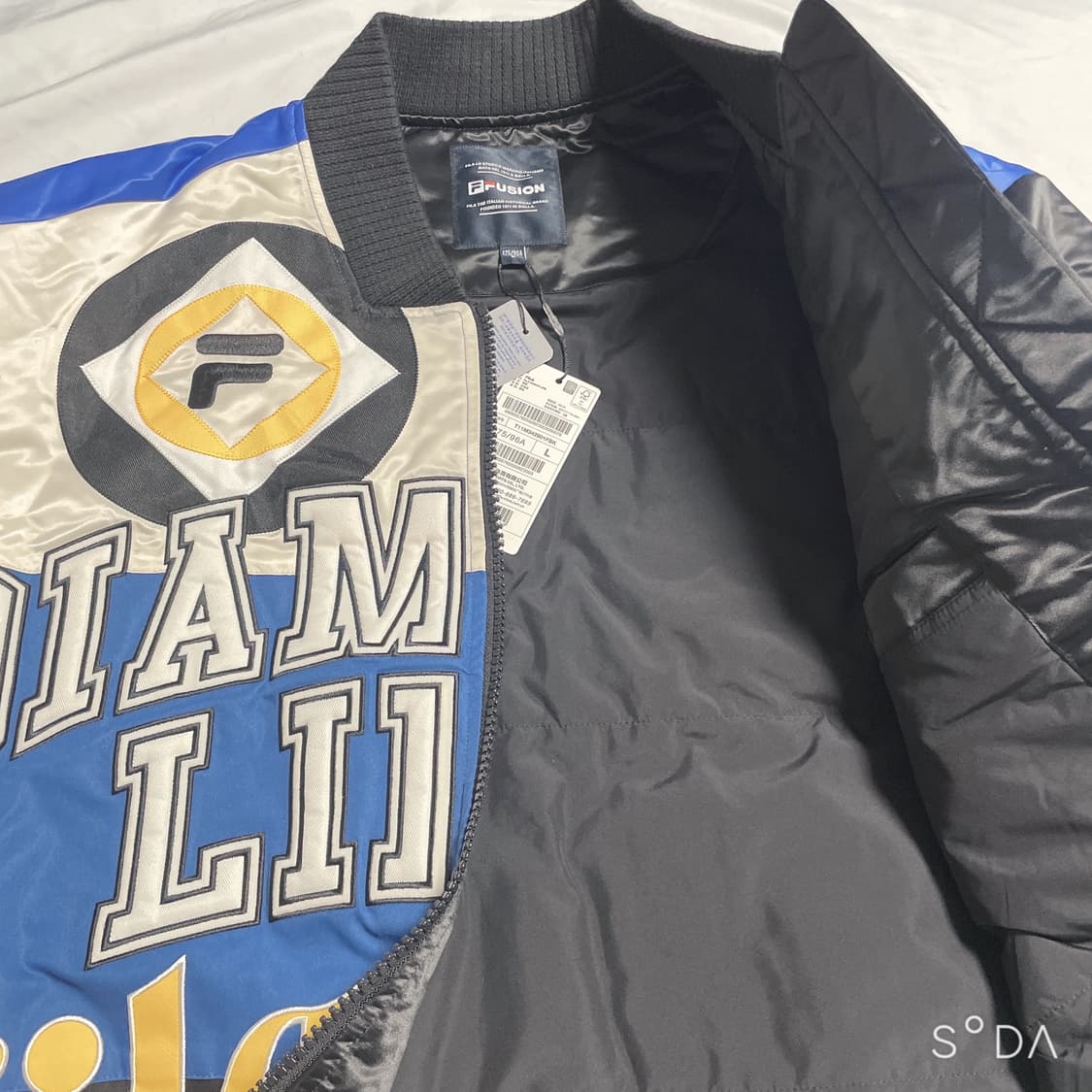 휠라 퓨전 라이프 패치 코치자켓 L 상품이미지8