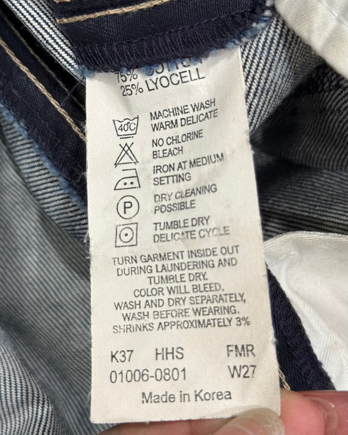 Levis 엔지니어드 데님 롱 스커트 상품이미지6