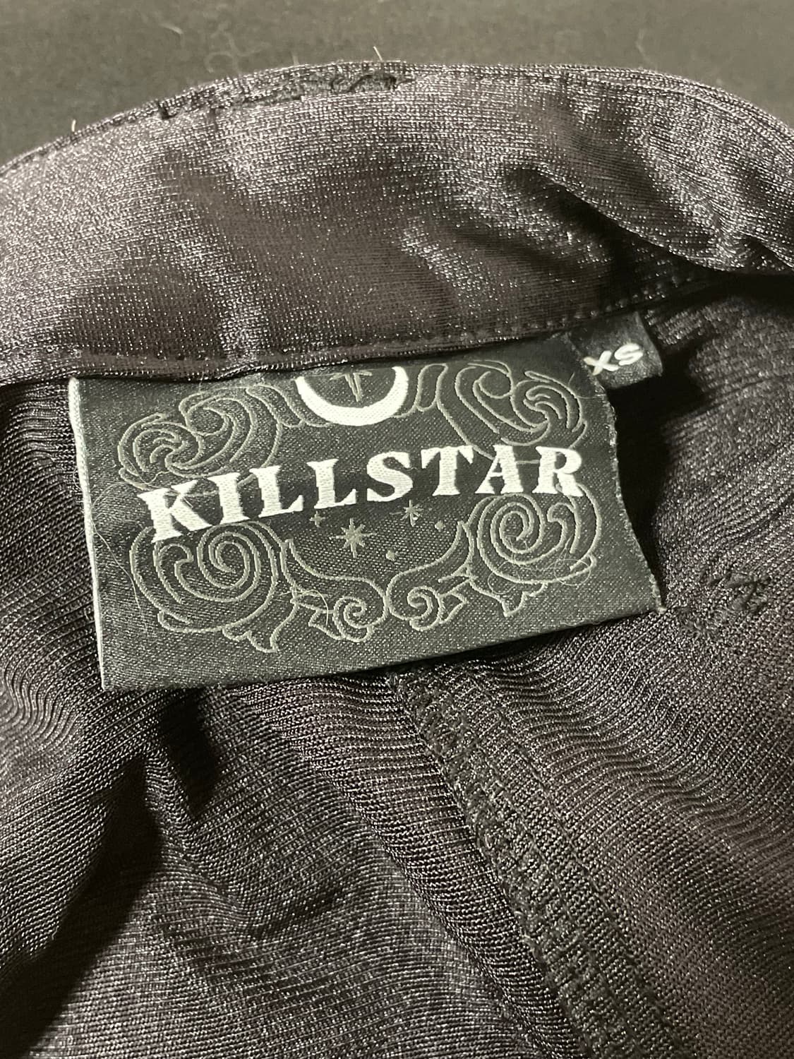 xs 킬스타 블랙 디스코팬츠 숏 펜타그램 가터벨트 일체 세트 상품이미지8