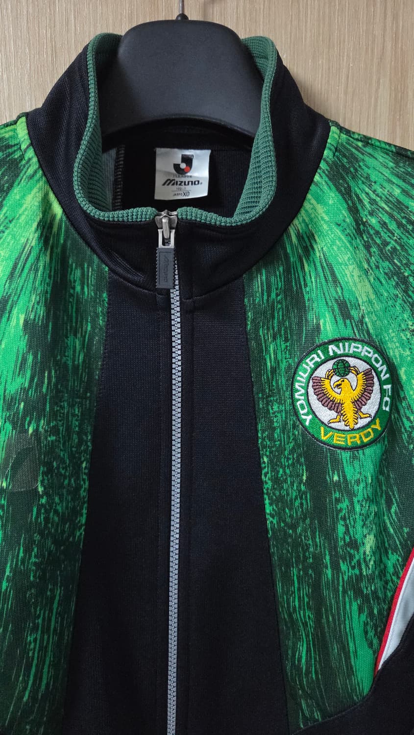 (착샷) 요미우리 닛폰 fc (현 도쿄 베르디) 빈티지 트랙탑 져지 상품이미지2