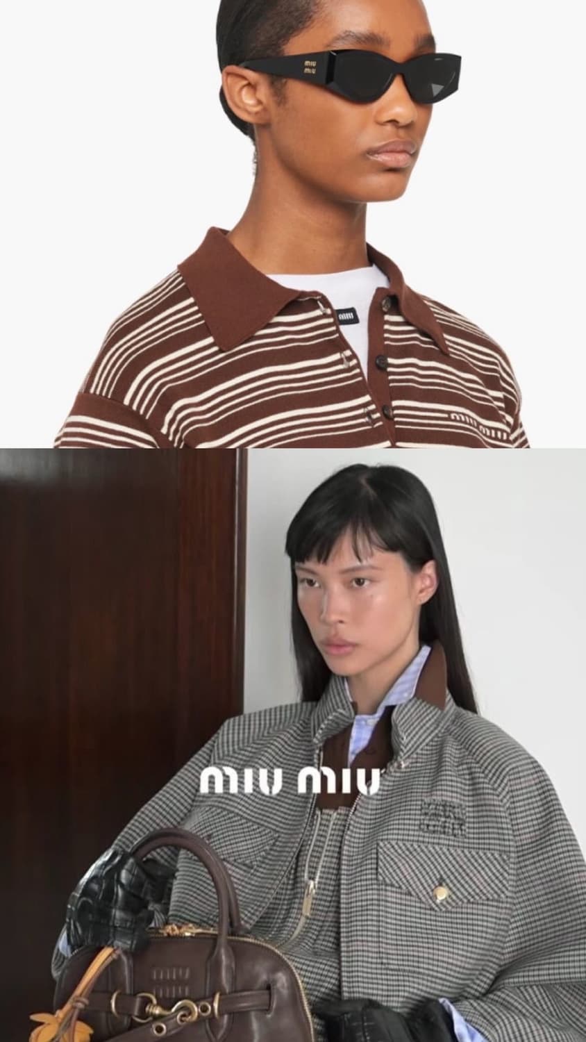 미우미우 로고 선글라스 상품이미지1