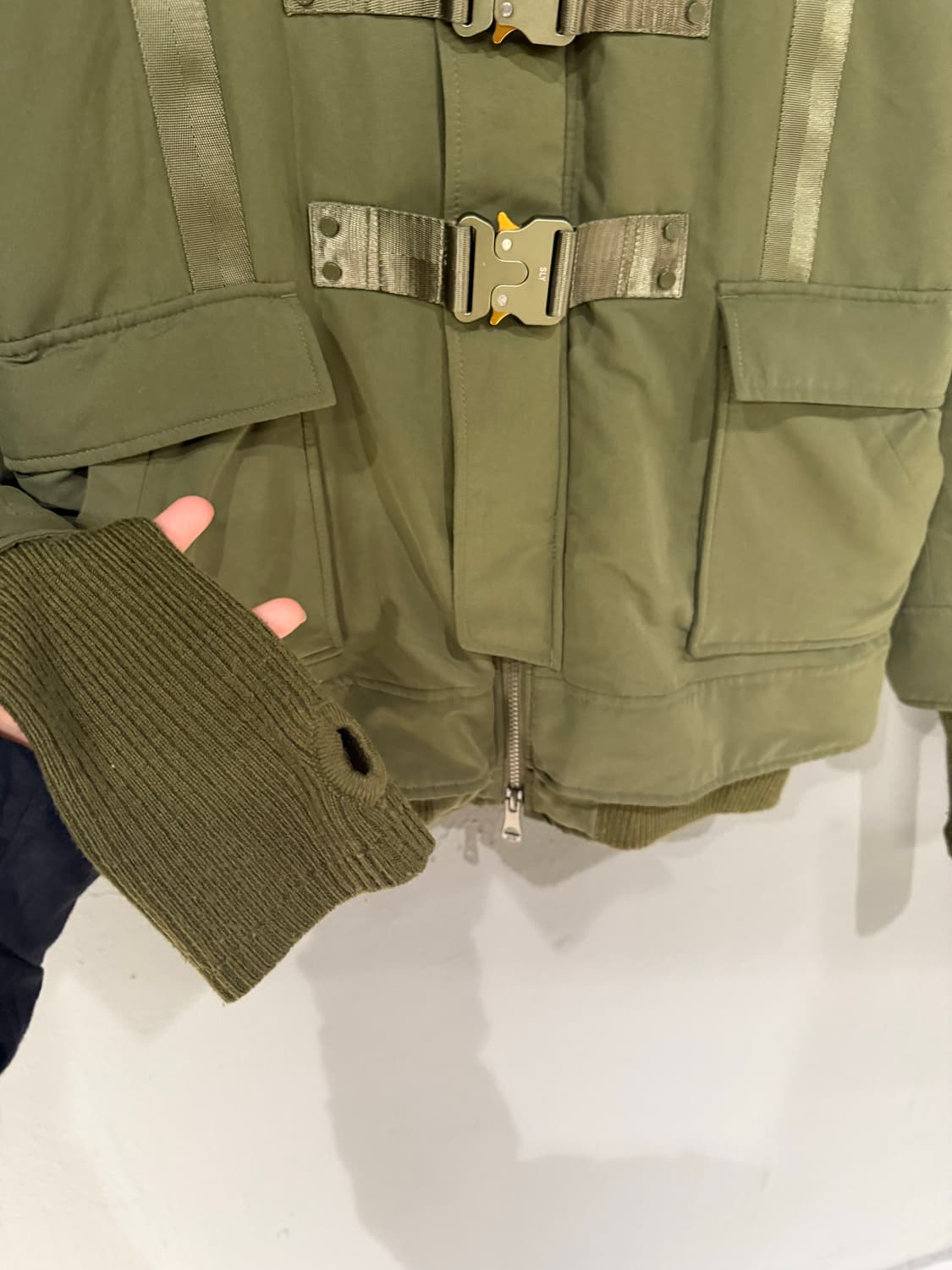 Sly buckle detail fur hood padding 상품이미지8