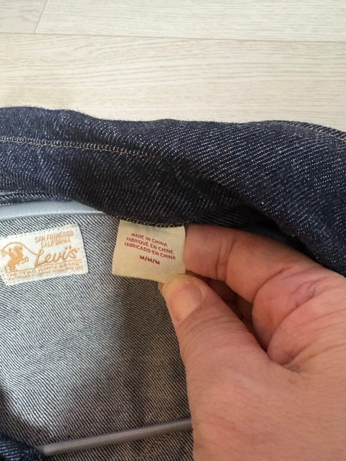 리바이스 데님 웨스턴 셔츠 상품이미지3