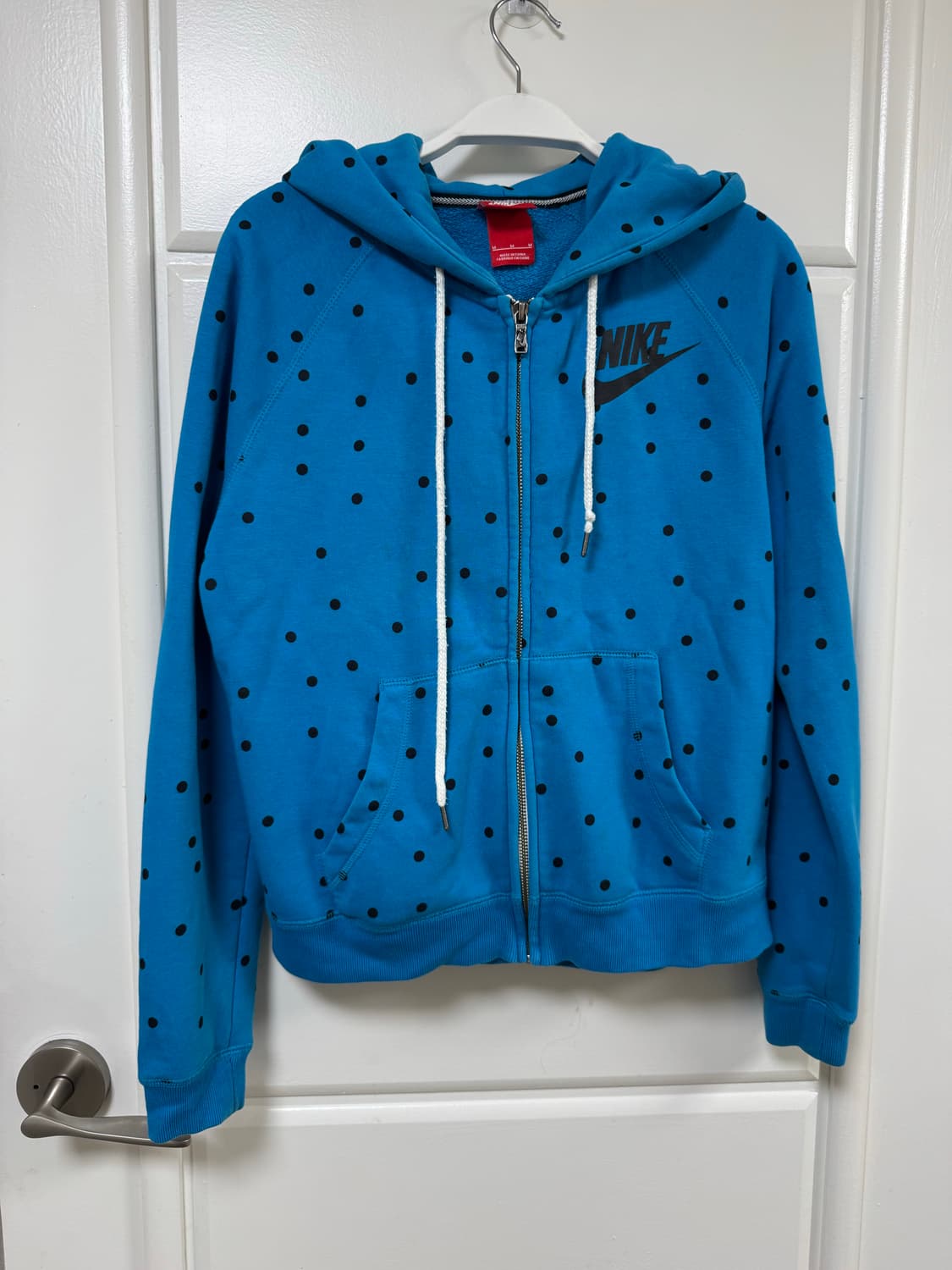 나이키 도트 후드집업 블루 상품이미지1