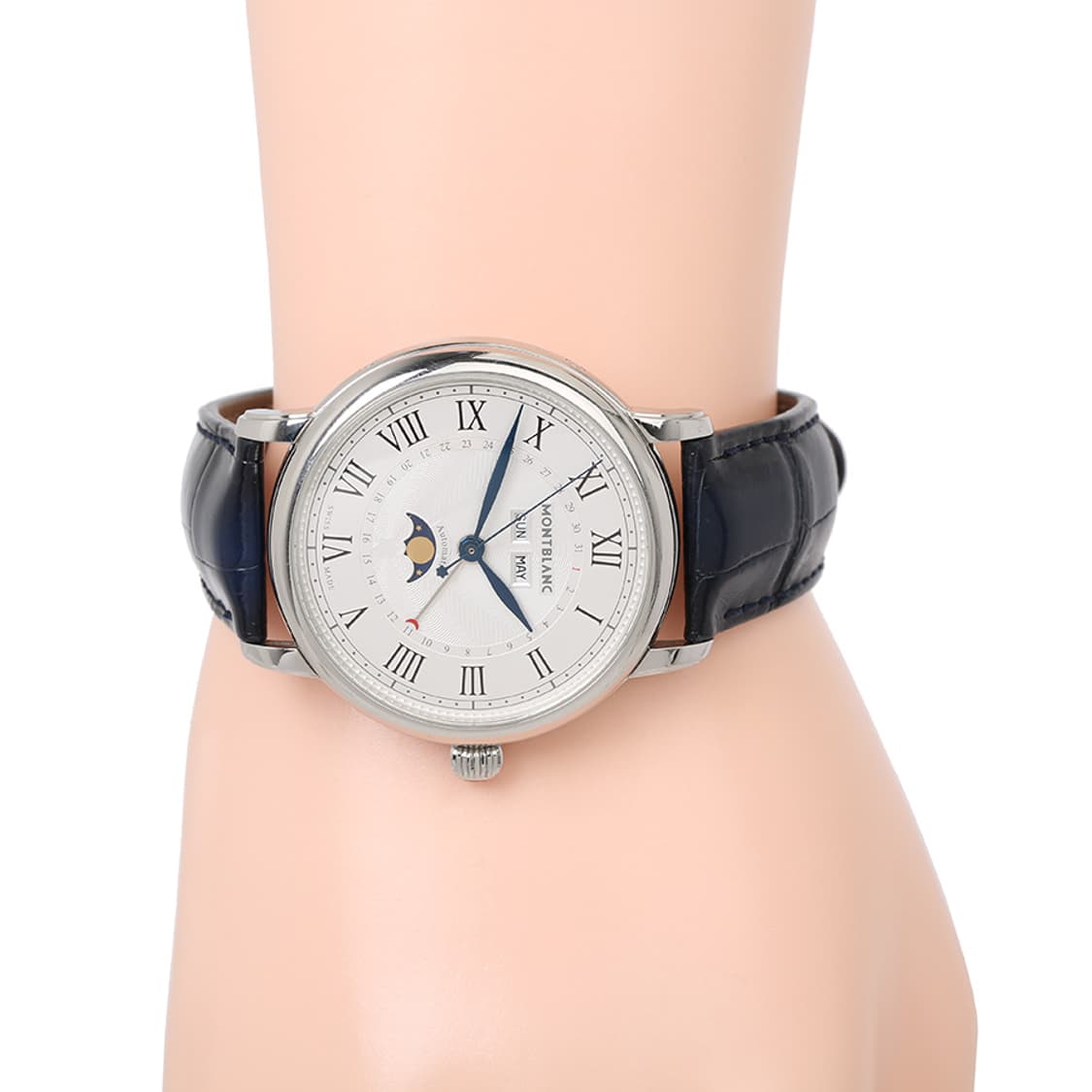 몽블랑 스타 레거시 풀 캘린더 오토매틱 시계 브레이슬릿 119955 상품이미지5