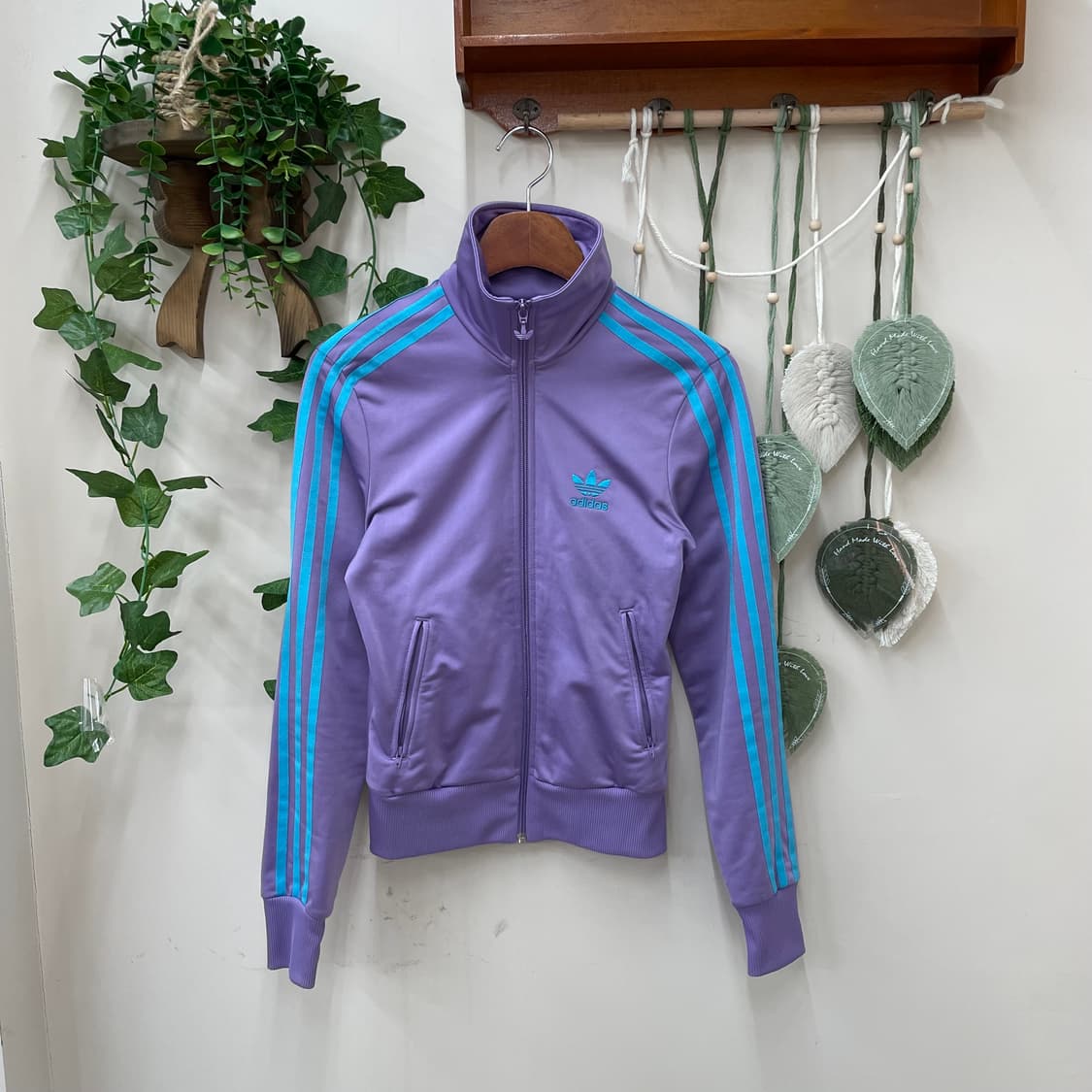 구 파이어버드 아디다스 퍼플 슬림 져지 상품이미지1