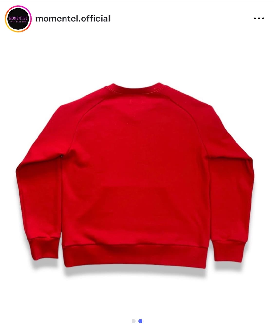 Momentel Love Piercing Sweatshirt 상품이미지2