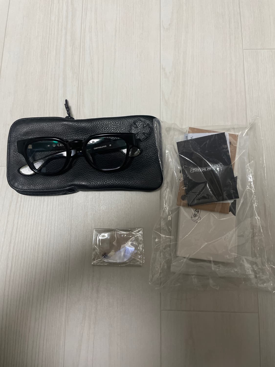 크롬하츠 컨볼루티드 블랙 실버 상품이미지6