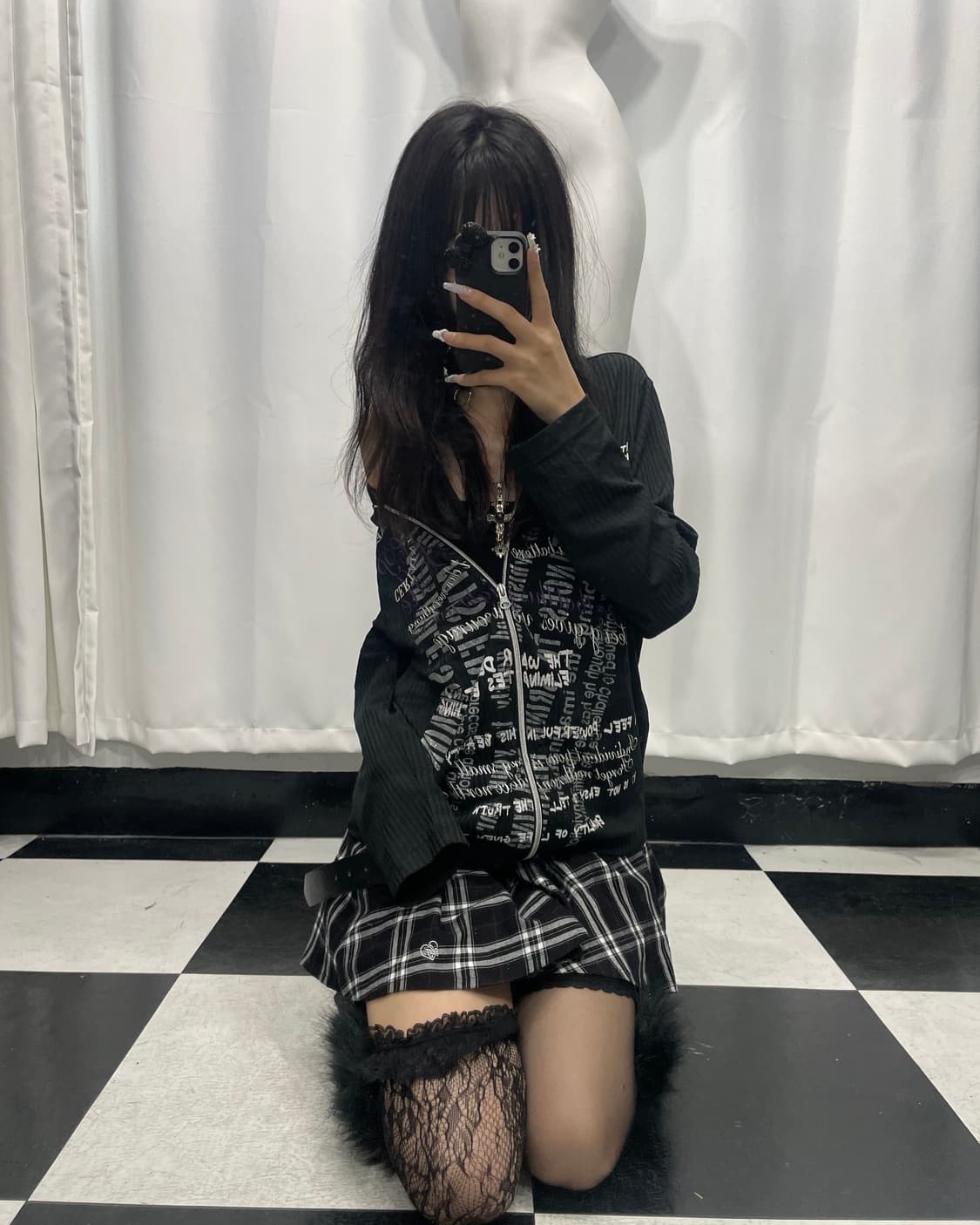 🎸블랙 펑크 후디🎸 상품이미지5