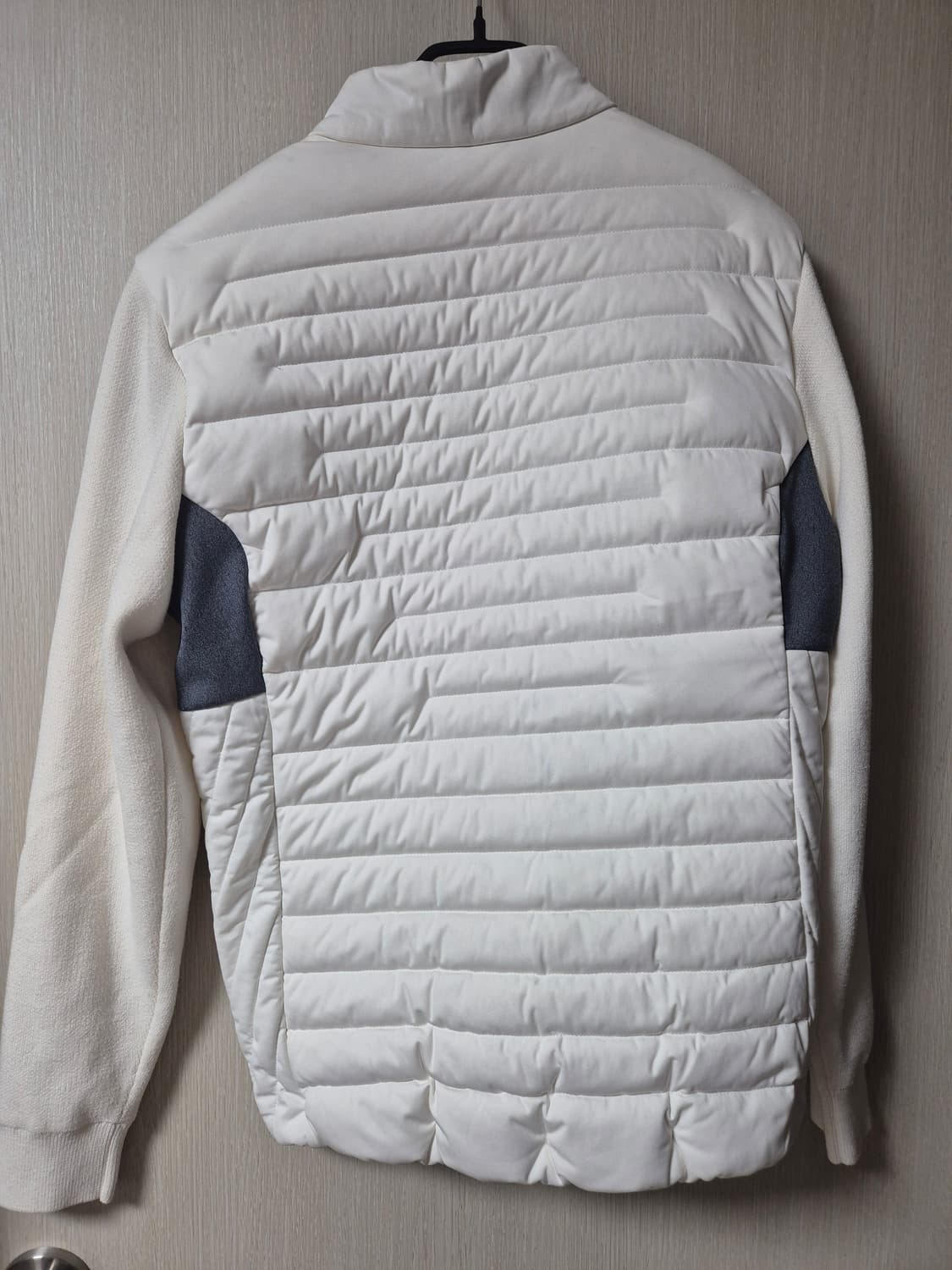 아디다스골프 다운패딩자켓 니트 소매 방풍자켓 100 상품이미지3