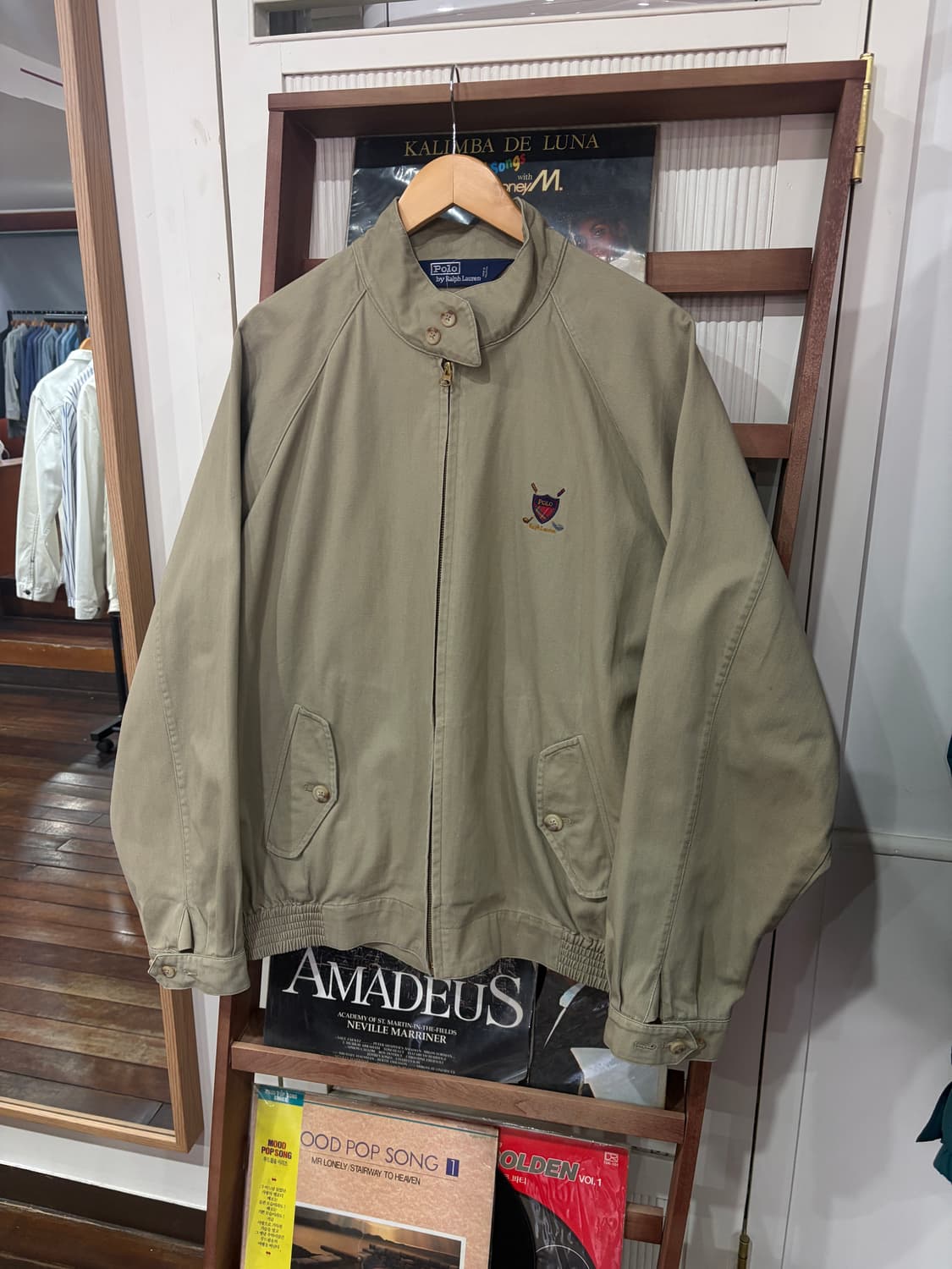 90s 폴로 랄프로렌 코튼 바라쿠타 자켓 상품이미지1