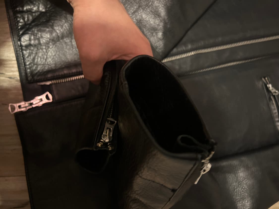 [48] 아크네 레더자켓 상품이미지4