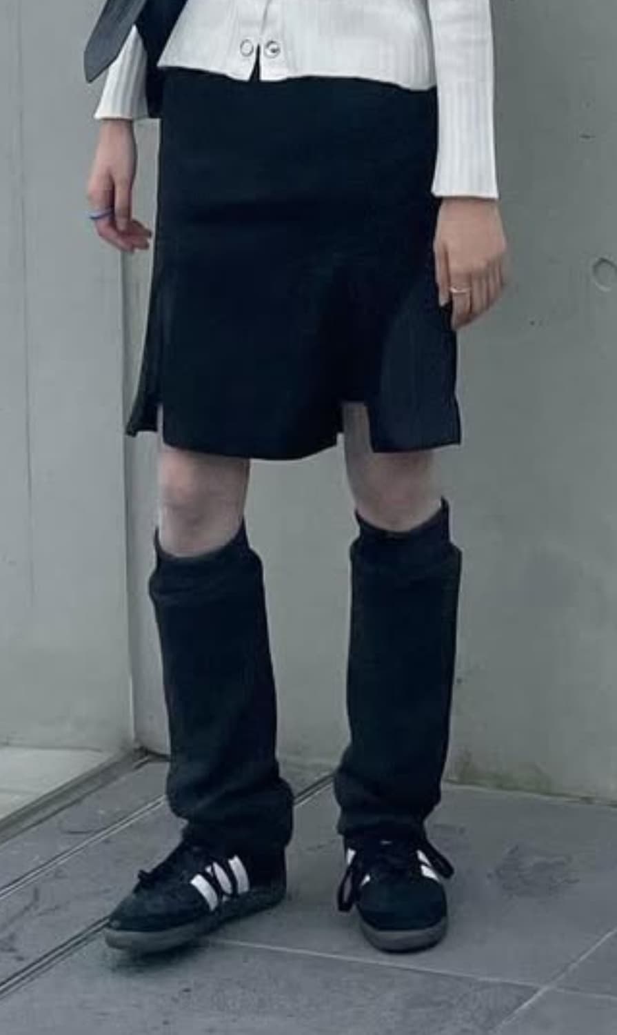 오호스 레그워머 미디스커트 상품이미지2