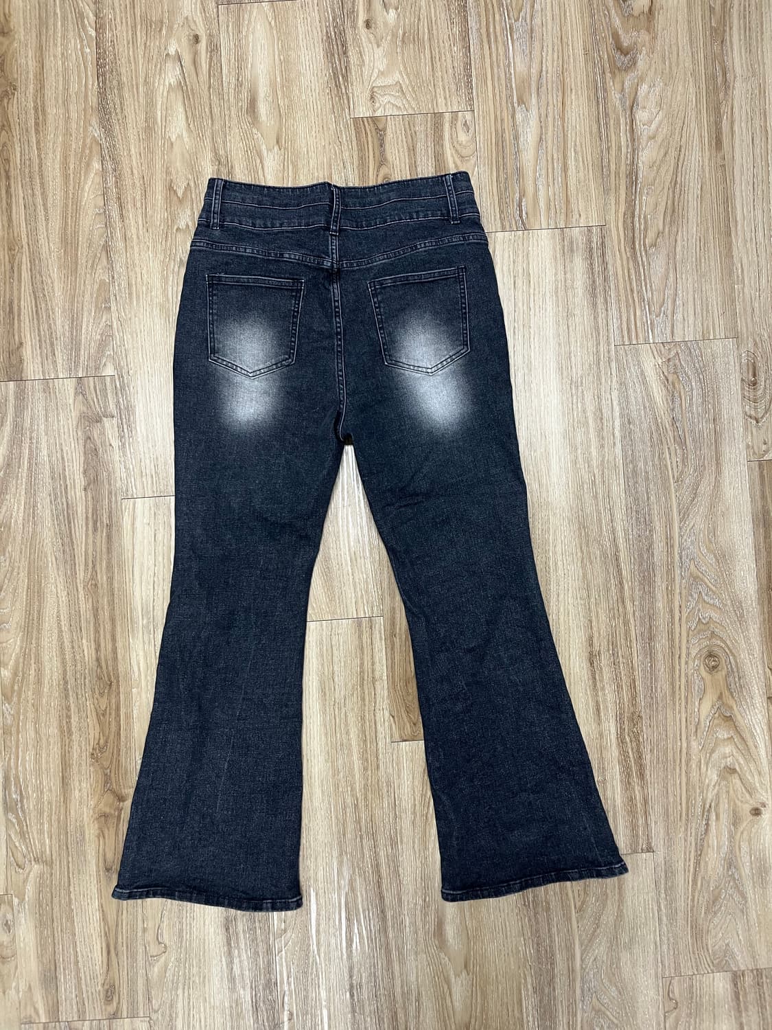 플레어 흑청바지 2XL 상품이미지1