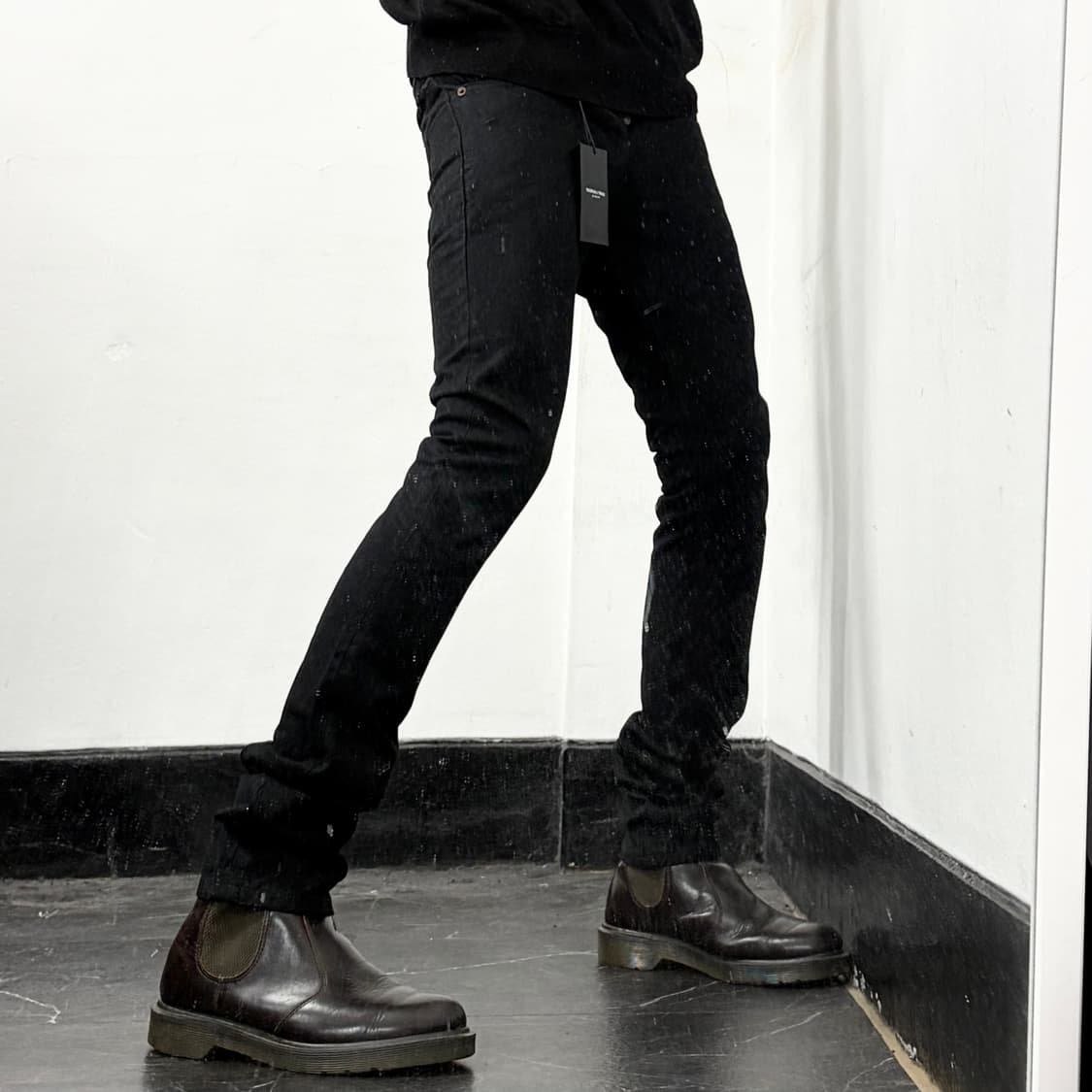 (새상품) 생로랑 19FW 블랙진 상품이미지2