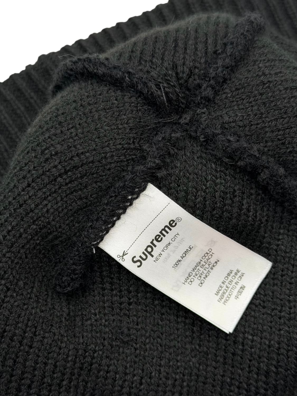 슈프림 빅 스트라이프 비니 상품이미지4