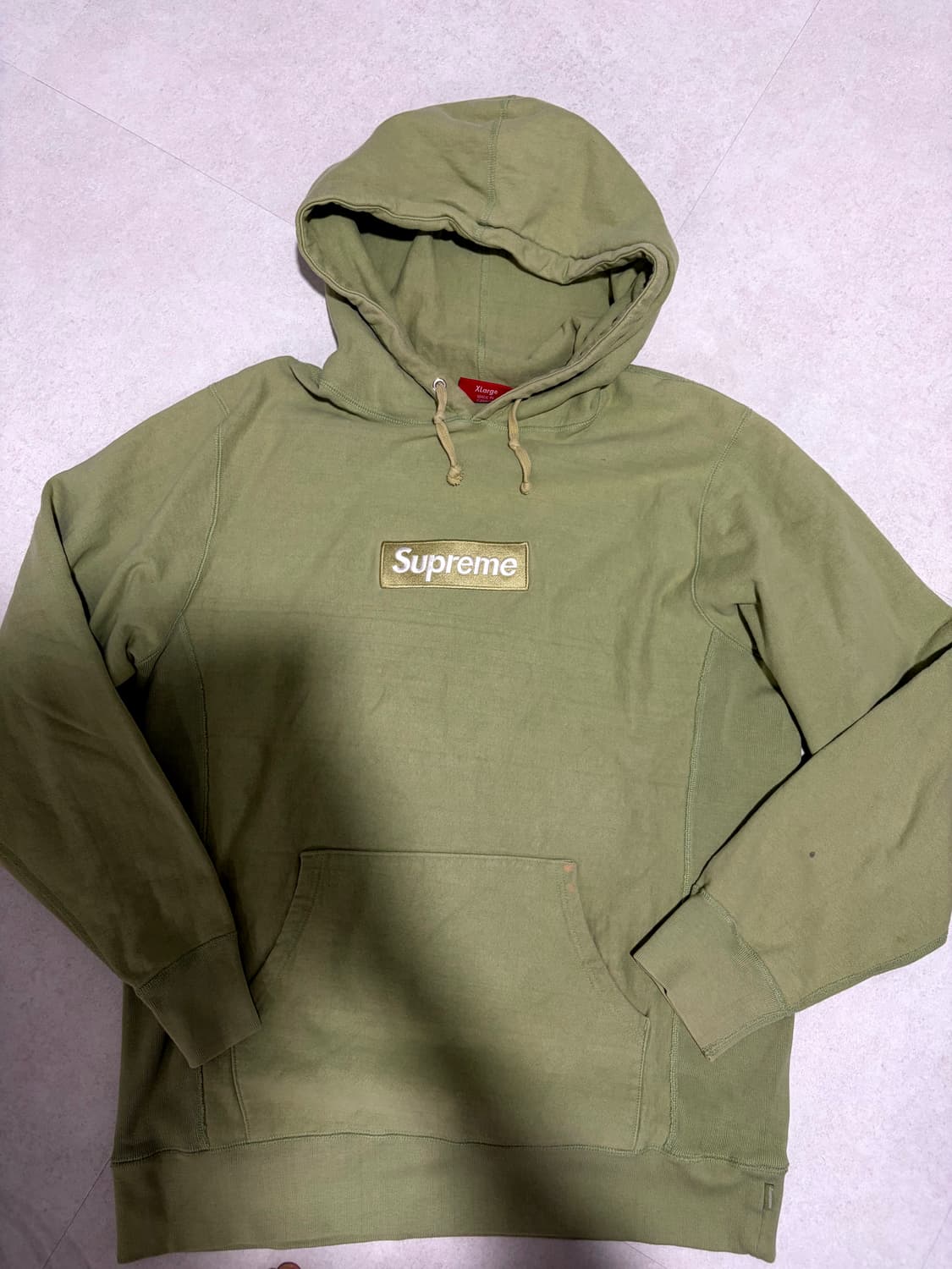 슈프림 박스로고 후드티 XL 상품이미지1