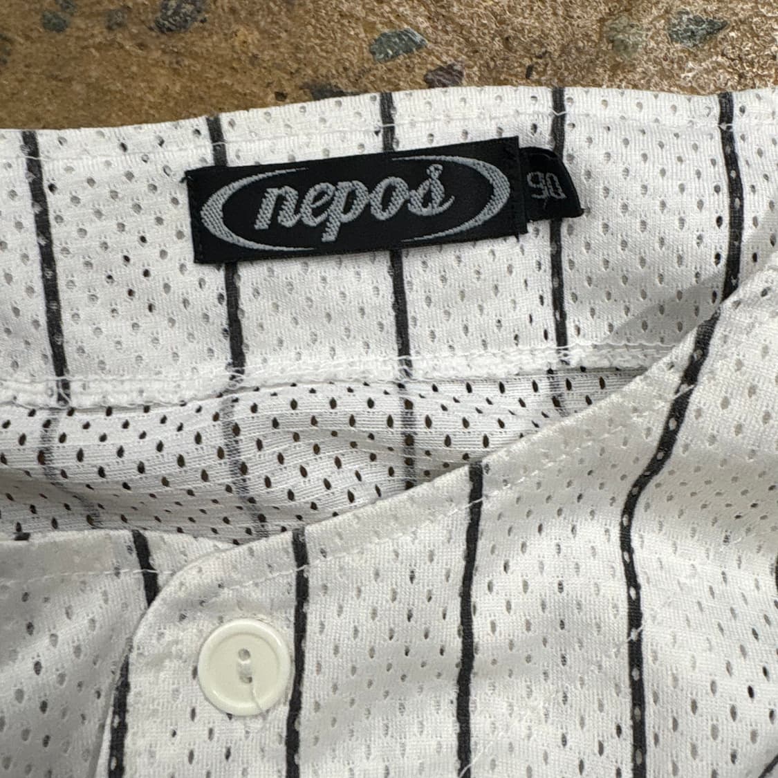 [정품/90] 롯데 자이언츠 네포스 홈 유니폼 b15 상품이미지4