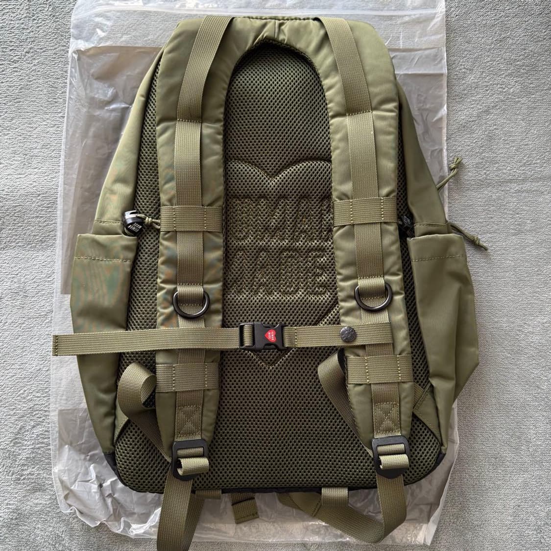 휴먼 메이드 밀리터리 백팩 올리브 드랩 상품이미지2