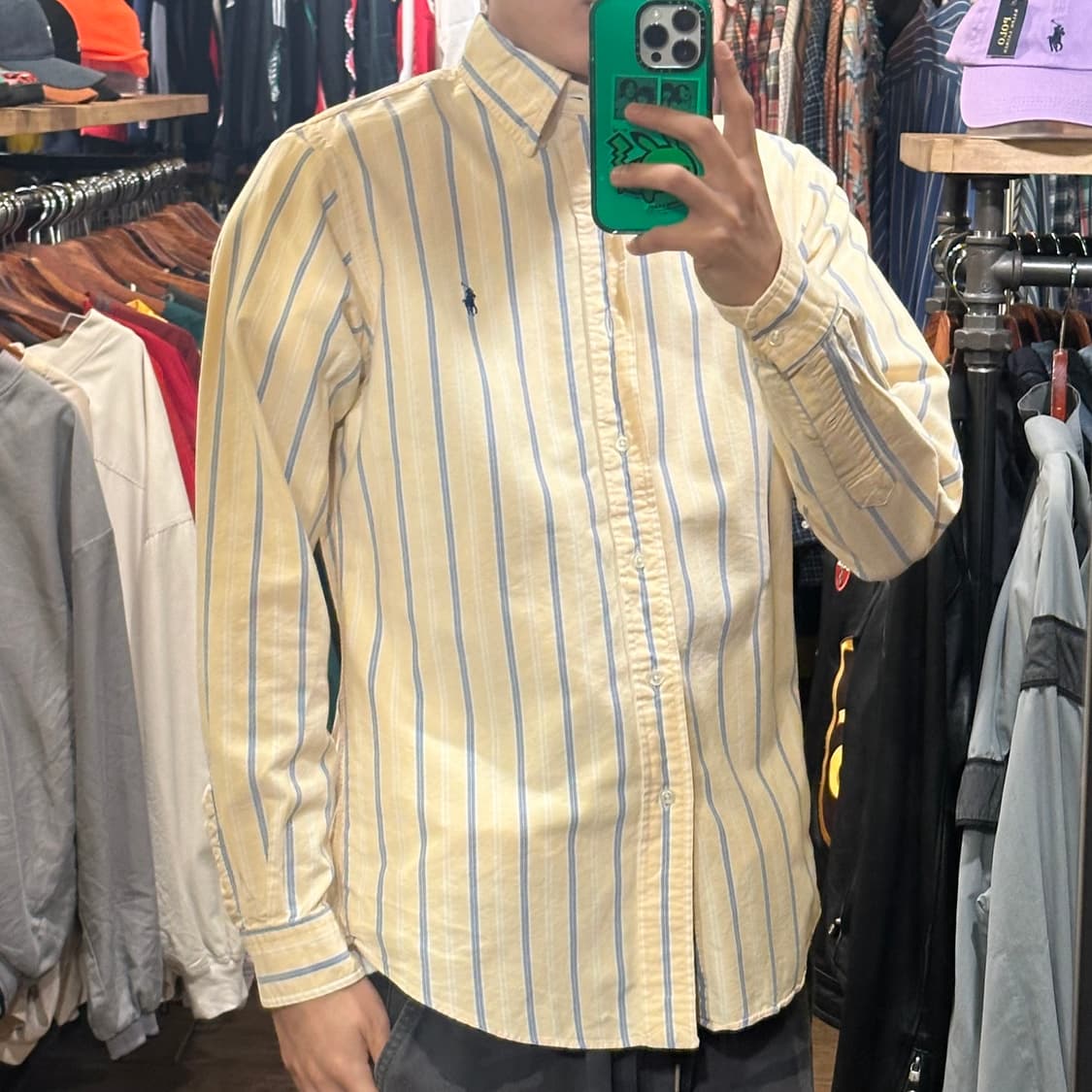 [HI] 폴로 랄프로렌 클래식셔츠 베이지 상품이미지4