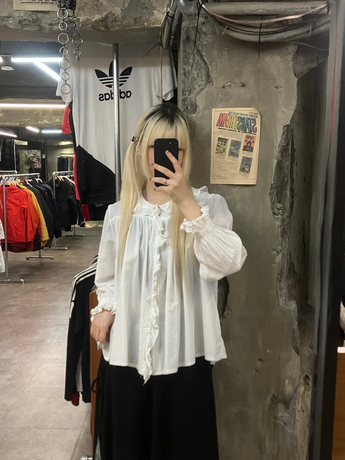 빈티지 레이스 블라우스 화이트 #csz2124 상품이미지2